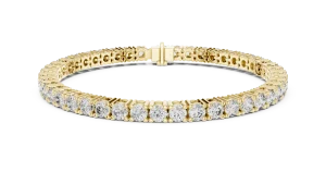 Infinite Luminary Round Brilliant Cut Tennis Bracelet - Image 2