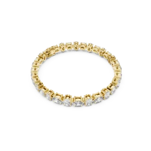 Ethereal Oval Cut Luminary Statement Tennis Bracelet