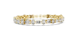 Ethereal Oval Cut Statement Tennis Bracelet - Image 3
