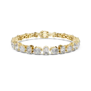 Ethereal Oval Cut Luminary Statement Tennis Bracelet - Image 2