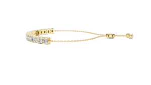 Luminary Round Brilliant Pavé-Set Tennis Bracelet - Image 4
