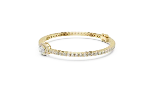 Ethereal Oval Luminary Halo Tennis Bracelet - Image 3