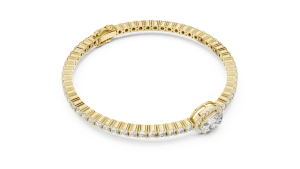 Ethereal Oval Luminary Halo Tennis Bracelet - Image 2