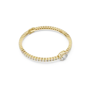 Luminary Oval Halo and Round Brilliant Tennis Bracelet