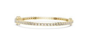 Ethereal Oval Luminary Halo Tennis Bracelet - Image 4