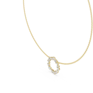 Ethereal Multi-Shape Constellation Mixed-Cut Statement Necklace - Image 2