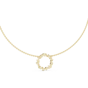 Ethereal Multi-Shape Constellation Mixed-Cut Statement Necklace