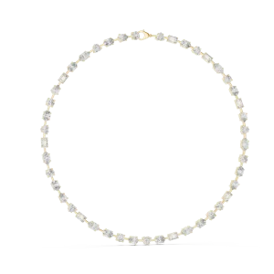 Infinite Radiance Multi-Shape Lab Grown Diamond Tennis Necklace