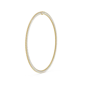 Infinite Marquise Luminary Pavé-Set Tennis Necklace - Image 2