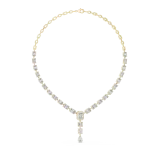 Luminary Multi-Shape Geometric Statement Necklace