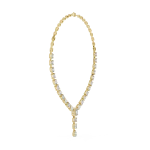 Luminary Multi-Shape Geometric Statement Necklace - Image 2