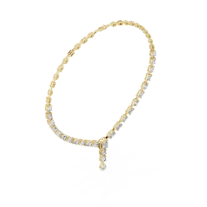 Luminary Multi-Shape Geometric Statement Necklace - Image 4