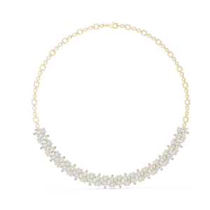 Luminary Pear, Princess and Marquise Statement Necklace