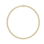 Luminary Pavé-Set Round Brilliant Statement Chain Necklace