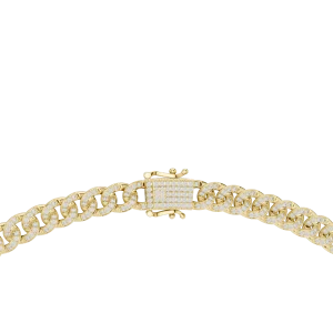 Luminary Pavé-Set Round Brilliant Statement Chain Necklace - Image 3