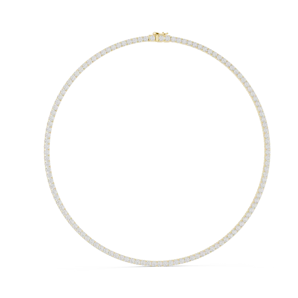 Experience unmatched brilliance with this DIAMEUR lab-grown diamond tennis necklace. A modern classic designed for effortless, high-end elegance.