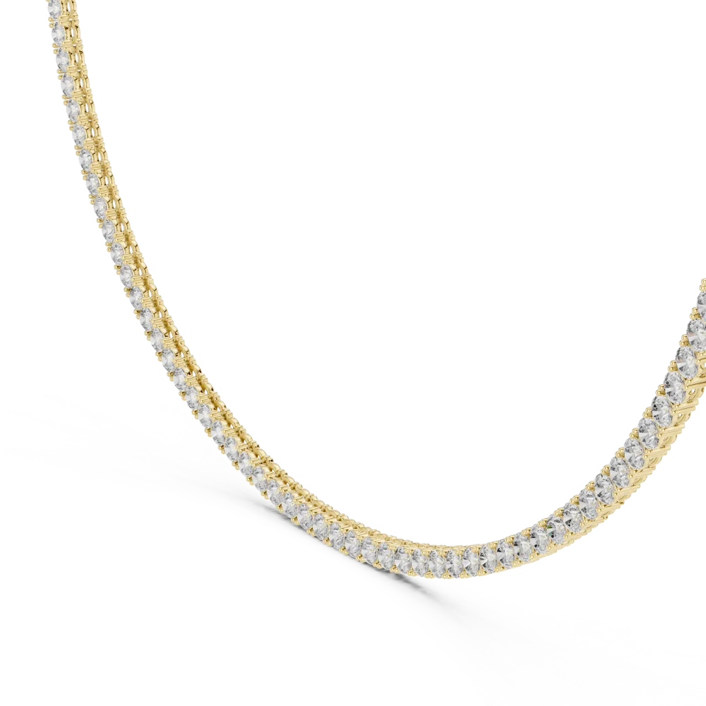 Infinite Luminary Round Brilliant Cut Tennis Necklace - Image 2