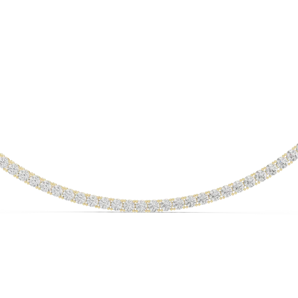 Discover the brilliance of the Infinite Luminary Tennis Necklace. Handcrafted with shimmering lab-grown DIAMEUR diamonds. Elevate your style today.