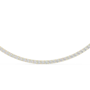 Infinite Luminary Round Brilliant Cut Tennis Necklace
