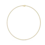 Infinite Radiance Round Brilliant Cut Tennis Necklace