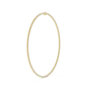 Infinite Radiance Round Brilliant Cut Tennis Necklace - Image 2