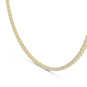 Infinite Luminary Round Brilliant Cut Tennis Necklace - Image 2