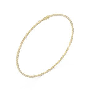 Infinite Luminary Round Brilliant Cut Tennis Necklace - Image 4