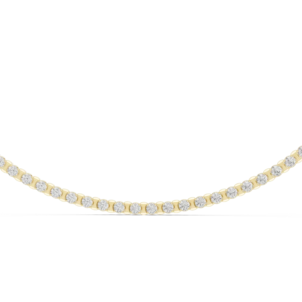 Experience the brilliance of our Infinite Luminary Tennis Necklace. Featuring high-grade DIAMEUR diamonds, it is the ultimate modern classic. Shop now.