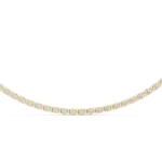 Infinite Luminary Round Brilliant Cut Tennis Necklace