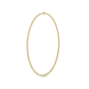 Luminary Round Brilliant Bezel-Set Tennis Necklace - Image 2