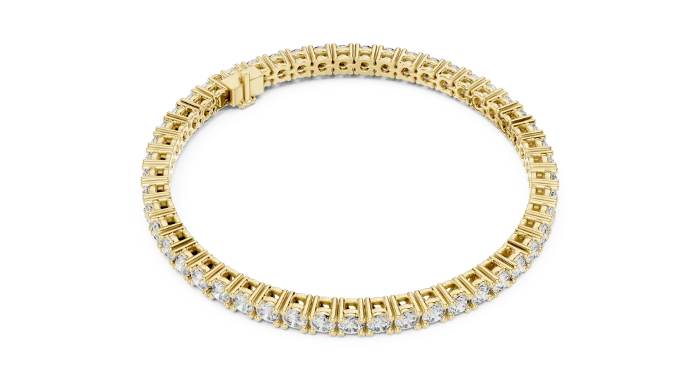 Infinite Luminary Round Brilliant Cut Tennis Bracelet - Image 2