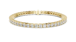 Infinite Luminary Round Brilliant Cut Tennis Bracelet