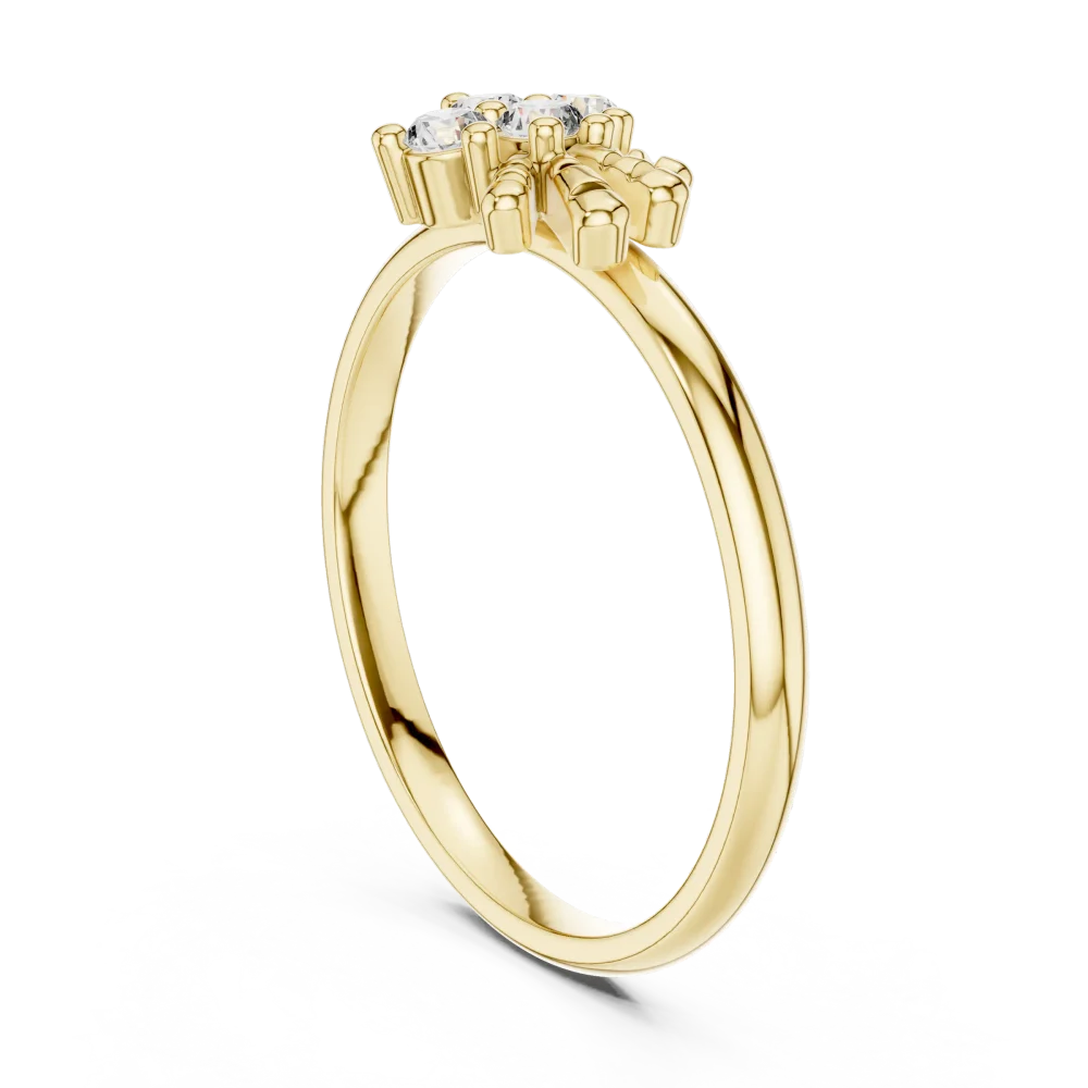 Luminary Round Brilliant Cluster Statement Ring - Image 3