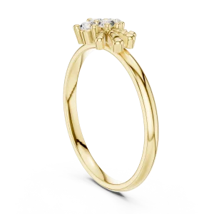 Luminary Round Brilliant Cluster Statement Ring - Image 3