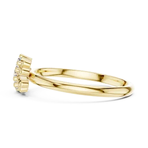 Luminary Round Brilliant Cluster Statement Ring - Image 4