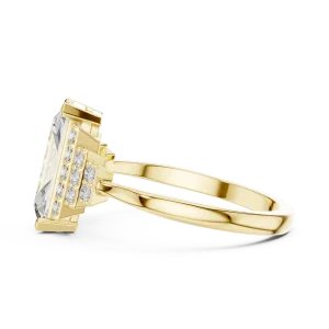 Luminary Emerald Cut Step-Edge Solitaire Ring - Image 4