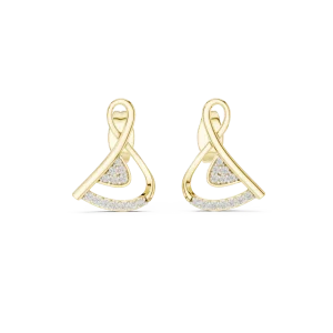 Fluid Geometry Round Brilliant Pavé-Set Architectural Studs - Image 2