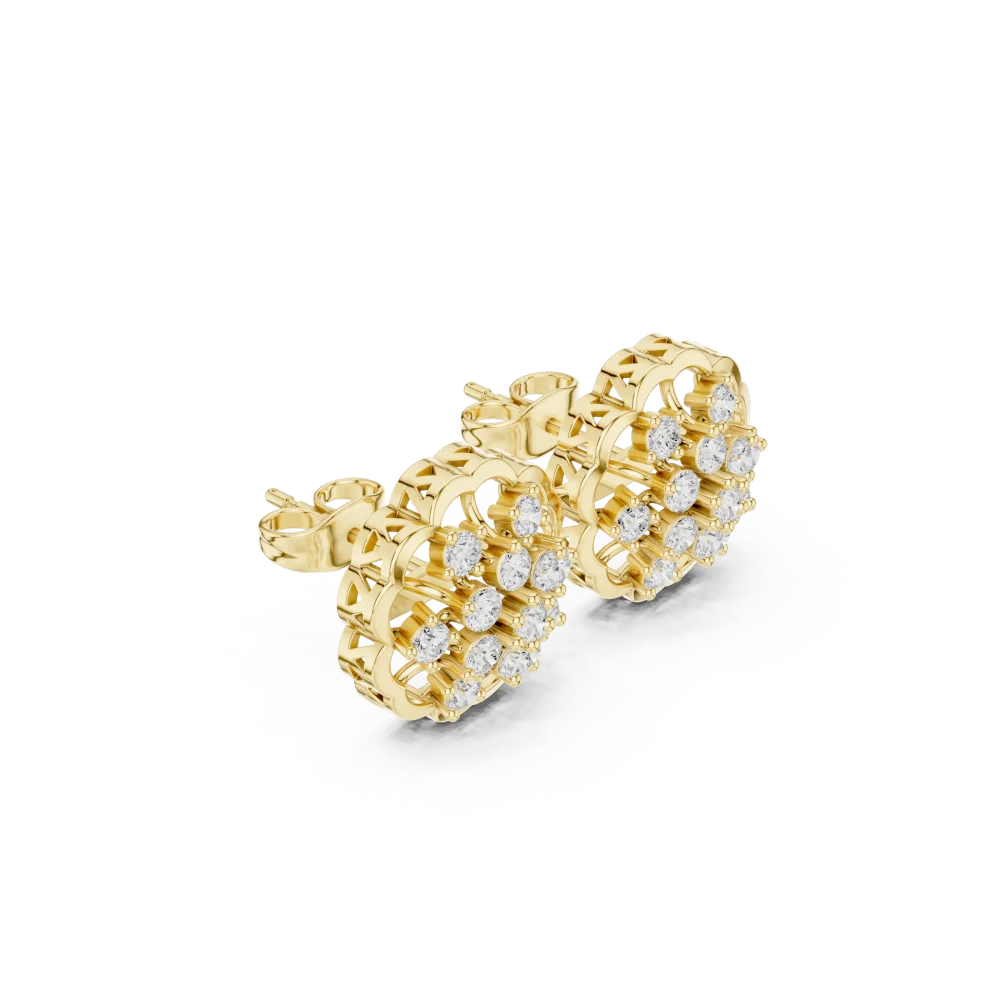 Experience unmatched brilliance with these handcrafted lab-grown diamond stud earrings. A modern classic for any occasion. Shop your new favorite.