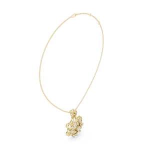 Luminary Geometric Round Brilliant Starburst Pendant - Image 2