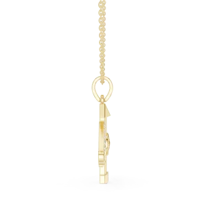 Ethereal Pavé-Set Archer Om Religious Pendant - Image 4