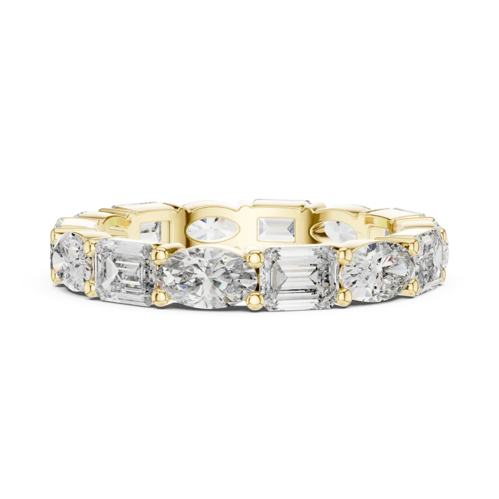 Symmetry Emerald and Oval Alternating Band - Image 4