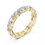 Symmetry Emerald and Oval Alternating Band
