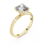 Essence Cushion Cut Solitaire Engagement Ring