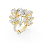 Ethereal Oval Luminary Marquise and Pear Statement Ring