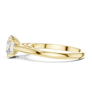 Ethereal Round Brilliant Silhouette Solitaire Ring - Image 4