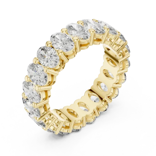 Luminary Oval Eternity Band