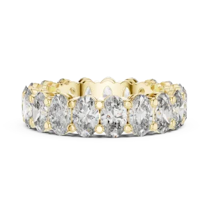 Luminary Oval Eternity Band - Image 4