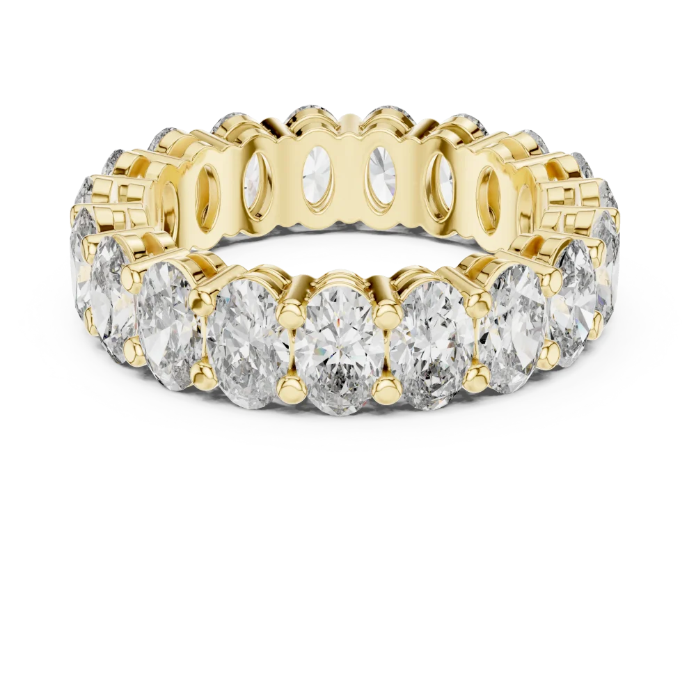 Luminary Oval Eternity Band - Image 2