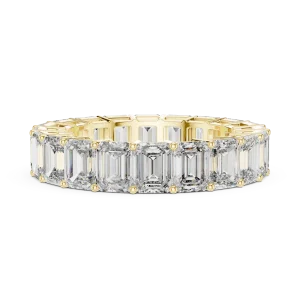 Symmetry Emerald Cut Architectural Eternity Band - Image 4