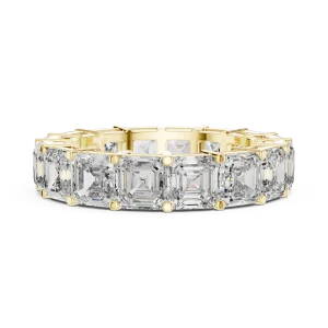 Symmetry Emerald Cut Architectural Eternity Band - Image 4